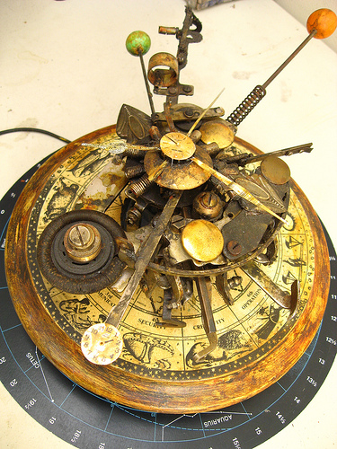 Steampunk Time Machine Assemblage steampunk buy now online