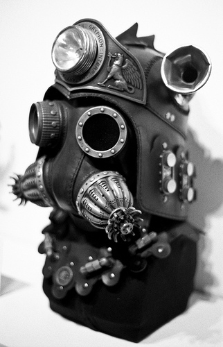 Steampunk mask | B&amp;W steampunk buy now online