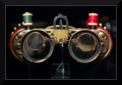 Steampunk Goggles, "The Whole 9 Yards" steampunk buy now online