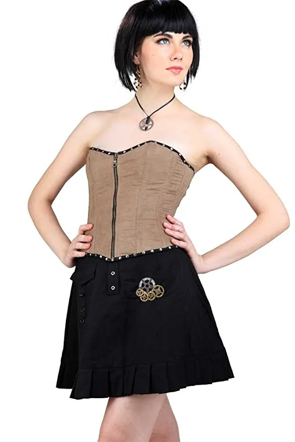 Steampunk Victorian the Whitfield Overbust Corset steampunk buy now online