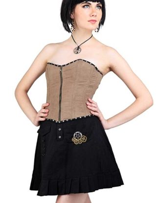 Steampunk Victorian the Whitfield Overbust Corset steampunk buy now online