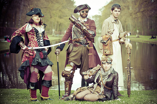 2012-04-21 Elf Fantasy Fair, edition Haarzuilens 2012, Steampunk steampunk buy now online