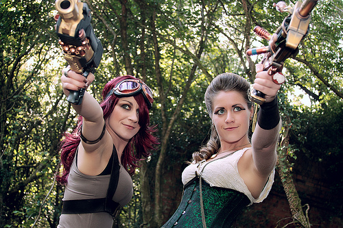 Sexy Steampunk Girls: 2012 Shoot : Tarantino, Punk Fiction. steampunk buy now online