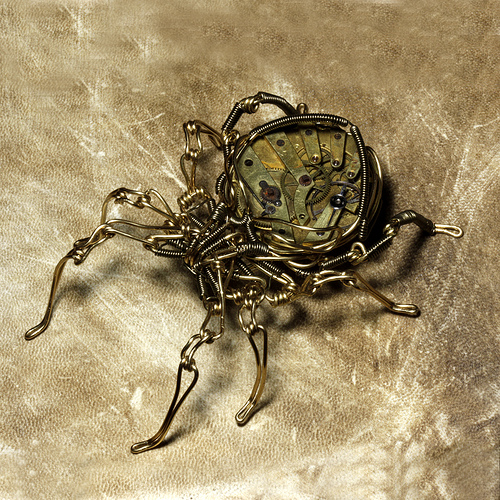 Spider Sculpture - Daniel Proulx - Canada . : Steampunk Exhibition at The Museum of the History of Science, The University of Oxford, U.K. steampunk buy now online
