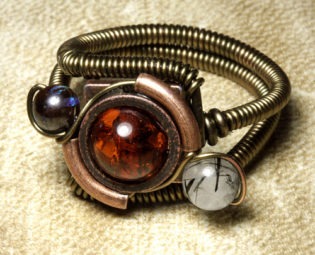 Steampunk Jewelry - RING - ORRERY steampunk buy now online