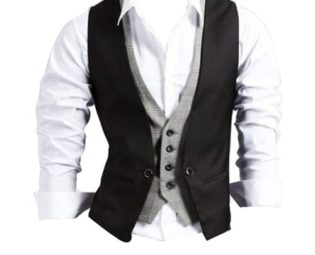 Mens Top Designed Casual Slim Fit Skinny dress vest Waistcoat steampunk buy now online