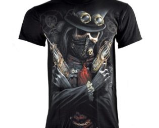Spiral Direct Steampunk Bandit T Shirt (Black) steampunk buy now online