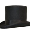 BLACK 100% WOOL HAND MADE TOP FELT EVENT HAT steampunk buy now online