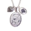Alice in Wonderland necklace Alice with Dinah through the looking glass steampunk buy now online