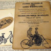 Tandem Luxe Bicycle Wedding Invitation Set of 50 by Craftypagan Designs steampunk buy now online