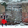 red and black adjustable parachute skirt steampunk skirt. one of a kind OOAK steampunk buy now online