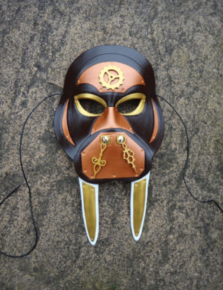 Steampunk Walrus leather mask steampunk buy now online