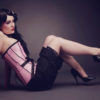 size UK 8 / US 4 black cotton bloomers steampunk buy now online
