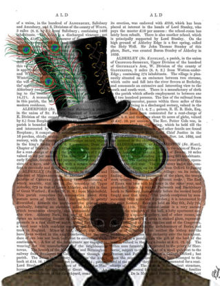 Dashing Dachshund Art Print dictionary page book art Dog Art Dog Print wall art wall decor Doxie steampunk steampunk buy now online