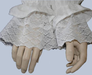 Mens Victorian / Regency / Steampunk lace cuffs steampunk buy now online