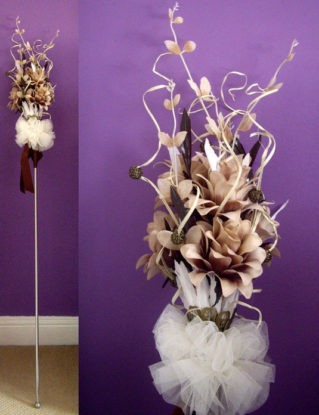 Alternative Steampunk Flower Wedding Bouquet Walking Staff steampunk buy now online