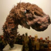 Handmade Creature Sculpture. The Endangered Abominable Ashmoor. Fantasy Art with Unique and Magical Story steampunk buy now online