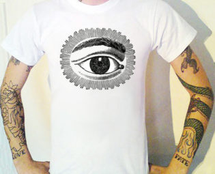 Steampunk All Seeing Eye T-Shirt Victoriana Victorian Optical steampunk buy now online