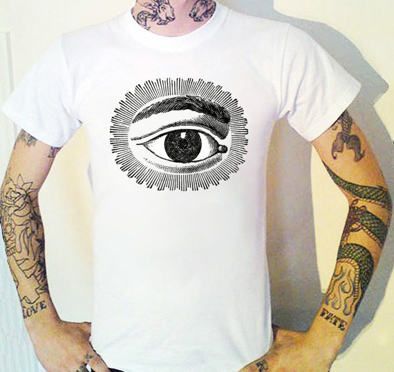 Steampunk All Seeing Eye T-Shirt Victoriana Victorian Optical steampunk buy now online