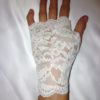white Fingerless gloves WEDDING BRIDAL gothic punk steampunk burlesque dancer party steampunk buy now online