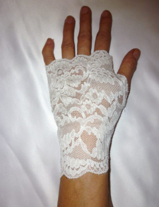 white Fingerless gloves WEDDING BRIDAL gothic punk steampunk burlesque dancer party steampunk buy now online