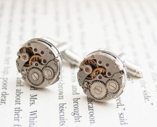 Cufflinks, Steampunk cuff links,clock cufflinks, Clockwork Cufflinks, mechanical cufflinks, gift for a men, Father of the bride steampunk buy now online