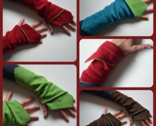 Elven / Faery Wrist Warmers, Gauntlets, Fingerless Gloves steampunk buy now online