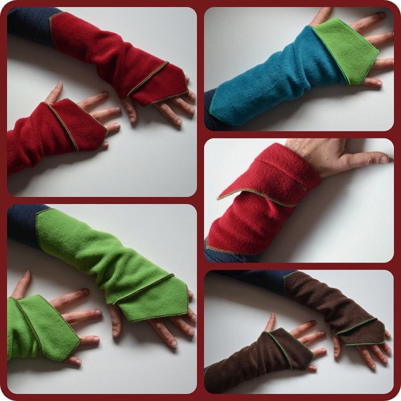 Elven / Faery Wrist Warmers, Gauntlets, Fingerless Gloves steampunk buy now online
