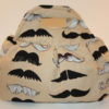 Moustache Pleated Handbag steampunk buy now online