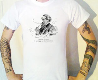 Charles Dickens T-Shirt Victoriana Victorian steampunk buy now online