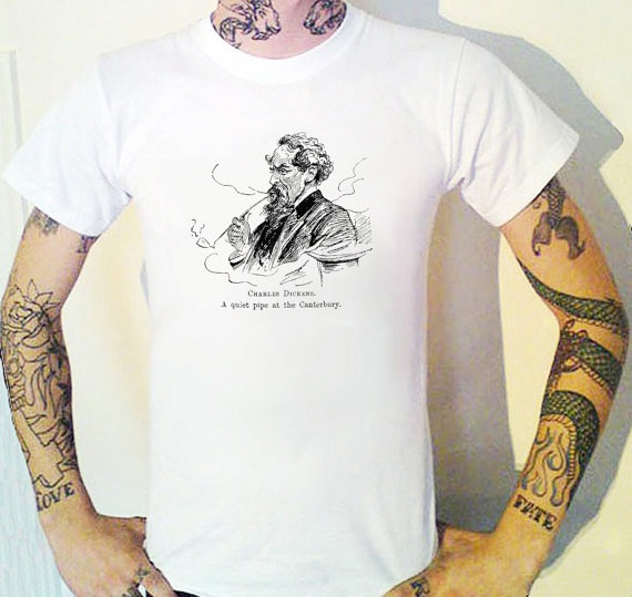 Charles Dickens T-Shirt Victoriana Victorian steampunk buy now online