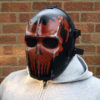 Army of Two v1 Silver Skull 2 Style Airsoft Mask - Made to order - steampunk buy now online