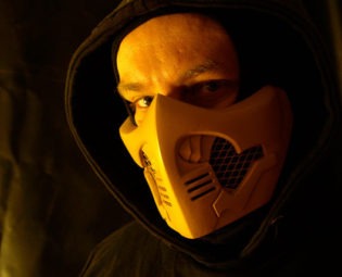 Mortal Kombat X Scorpion (v2) Airsoft Cosplay mask - Made to order - steampunk buy now online