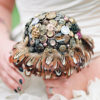 Steampunk Wedding Button, Brooch and Jewellery Bouquet Alternative Bride steampunk buy now online