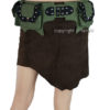 Fabric (padded cotton) festival pocket belt - Drac steampunk buy now online