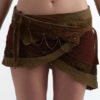 Steampunk skirt - Assorted colours, psytrance skirt, PIXIE SKIRT, ethnic skirt, goa Skirt, Elf Mini Skirt, MFSKYA steampunk buy now online