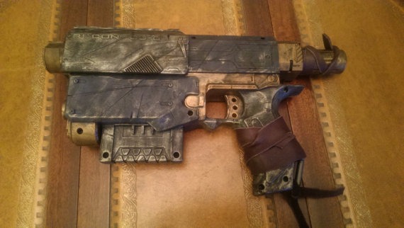STEAMPUNK gun, Blue, Nerf Recon toy gun ! For cosplay steampunk buy now online
