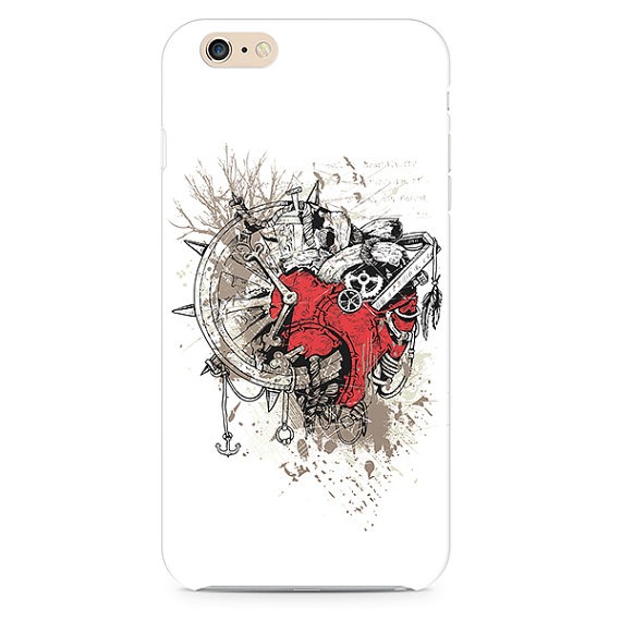 Steampunk Heart Art Print iPhone 6 / 6+ Plus Case Retro Modern steampunk buy now online