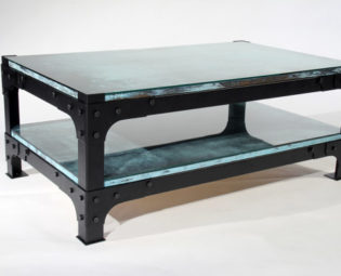 Retro Industrial Coffee Table - Vintage Steampunk steampunk buy now online