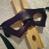 Twilight Purple Half-Mask - Handmade Leather Masquerade Cosplay steampunk buy now online