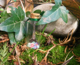 Mini Faerie Cloud Magic Bottle -  Party Magic -  Lucky Charm, Friendship Gift, Crafting Trinket steampunk buy now online