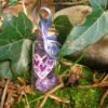 Mini Faerie Cloud Magic Bottle -  Purple Heart.  Lucky Charm, Friendship Gift, Crafting Trinket! steampunk buy now online