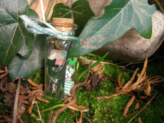 Mini Faerie Cloud Magic Bottle - The Cats Whiskers.  Lucky Charm, Friendship Gift, Crafting Trinket! steampunk buy now online
