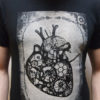 The Magician Tarot Card Macabre Men's T-Shirt  Hand Screen Printed steampunk buy now online