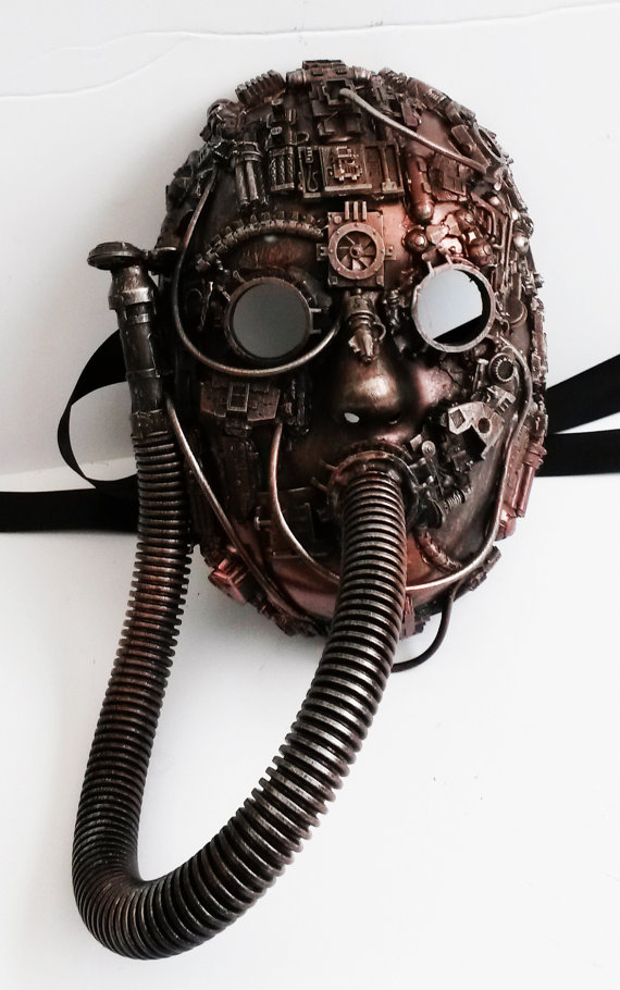 steampunk  respirator mask, steampunk buy now online