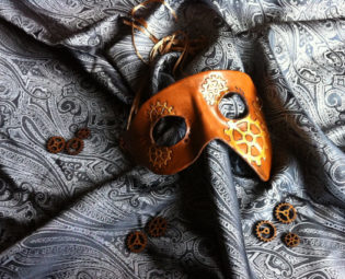 Steampunk Leather Mask steampunk buy now online