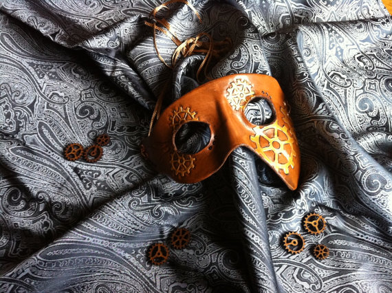Steampunk Leather Mask steampunk buy now online