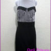 Size 18-20. 50's style black and white pencil dress *PROTOTYPE 50% OFF* steampunk buy now online
