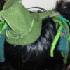 Set of Hair Scrunchies + Mini-Top-Hat , ALICE Steampunk Wonderland, Fascinator, Burlesque, Re-purposed, Re-cycled, Party, Fairy, Extensions steampunk buy now online
