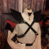 Custom Order Mage Armour Leather Shoulder (Elven Style) - single piece steampunk buy now online